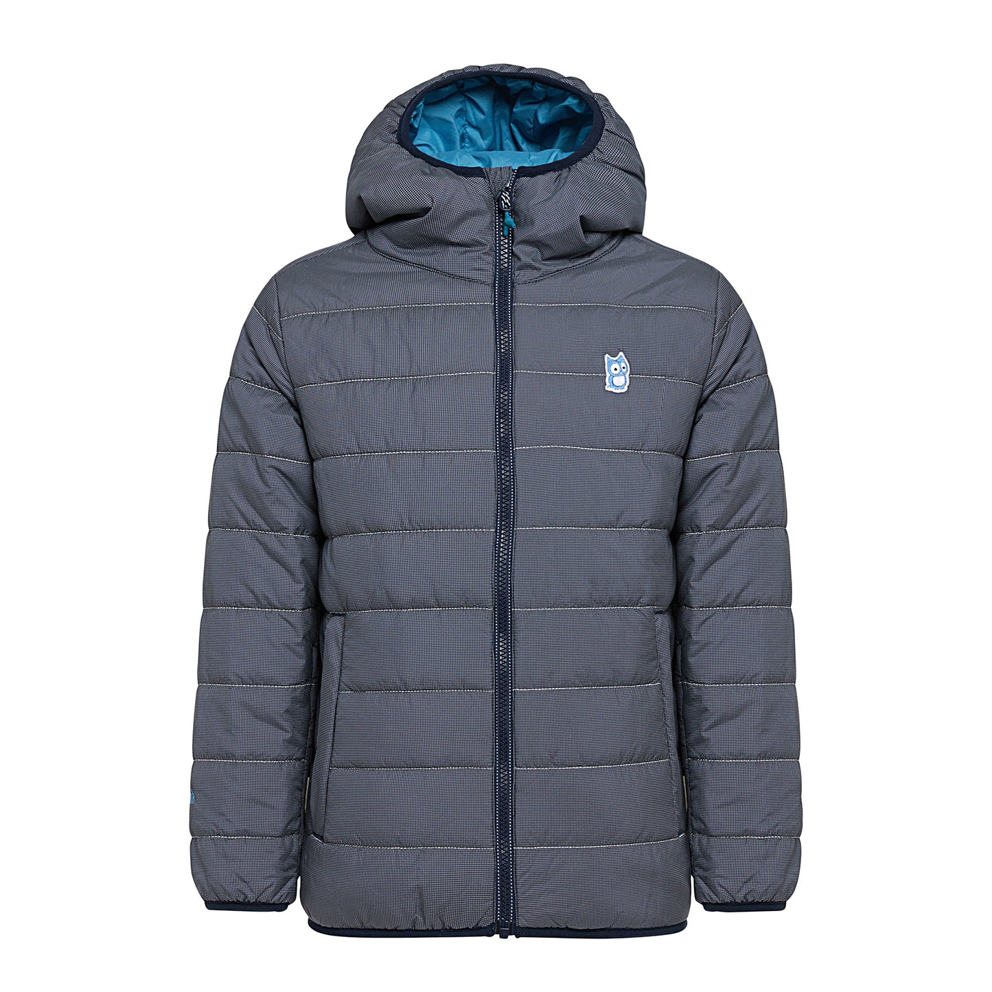 Glow wendbare Primaloft Jacke - true navy