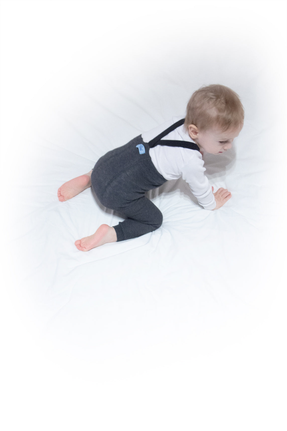 Strumpfhose ohne Fuß Dark Grey Blend