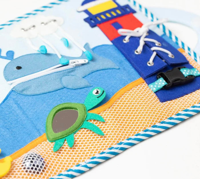 Quiet Book 2 Seiten Magischer Fisch