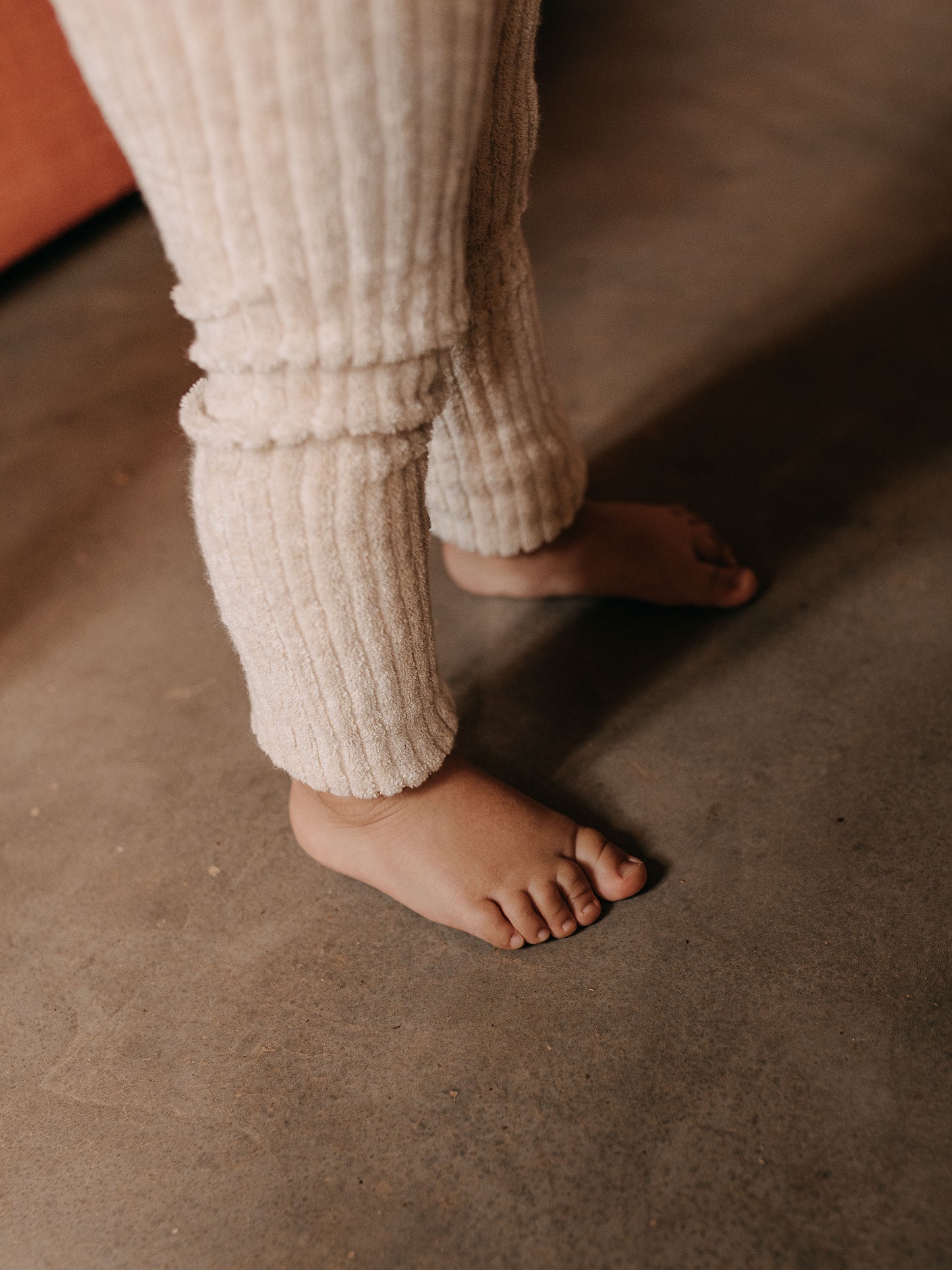 Granny Teddy Footless Tights Cream Blend