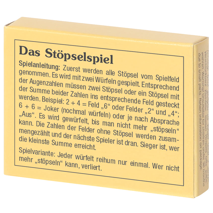 Das Stöpselspiel | Miniversion