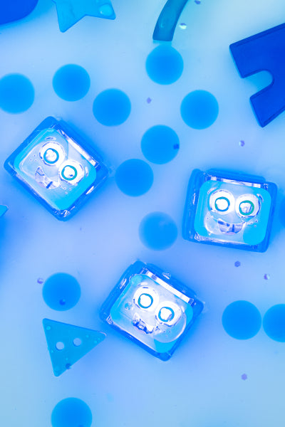 Leuchtender Badewürfel blau | Blair blau Glopals