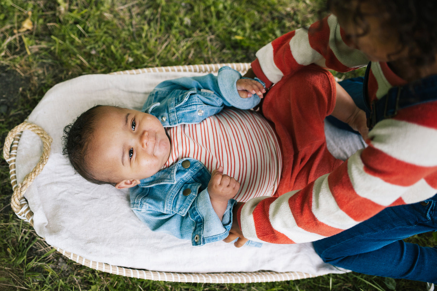 Riffle Amsterdam T-Shirt Jord Stripe