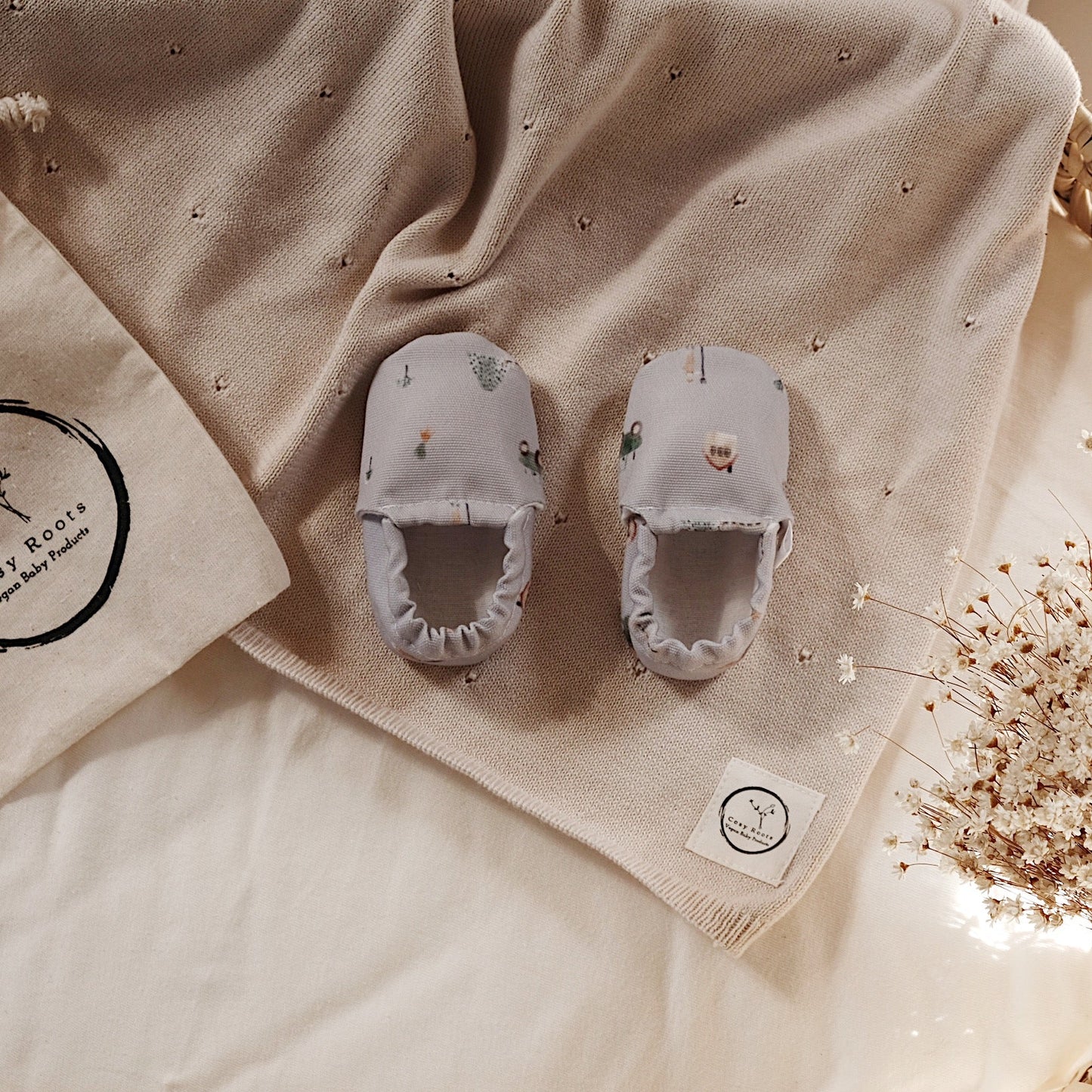 Gefütterte Cosy Roots Schuhe - verschiedene Modelle mit Muster