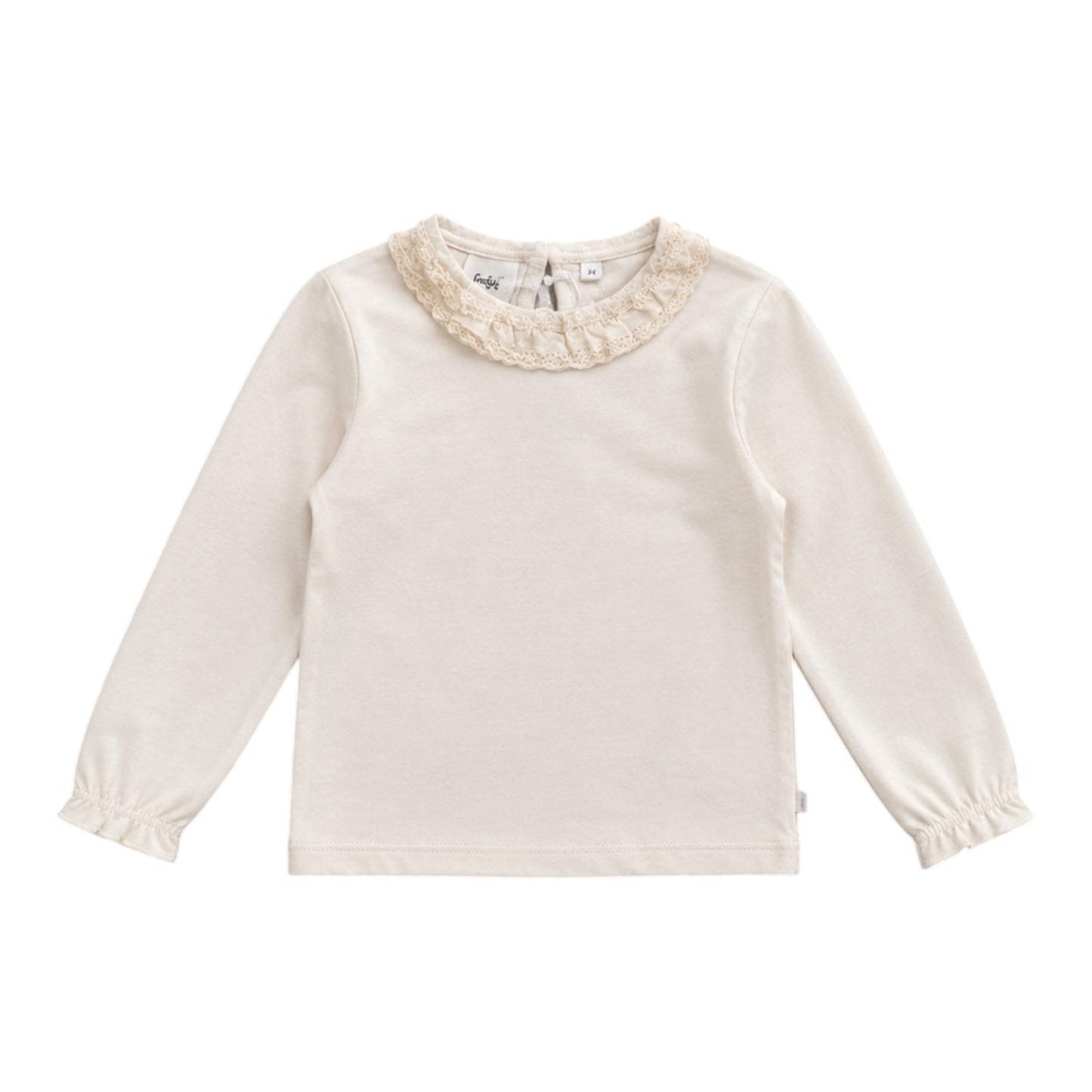 Longsleeve Rüschen creme | feetje