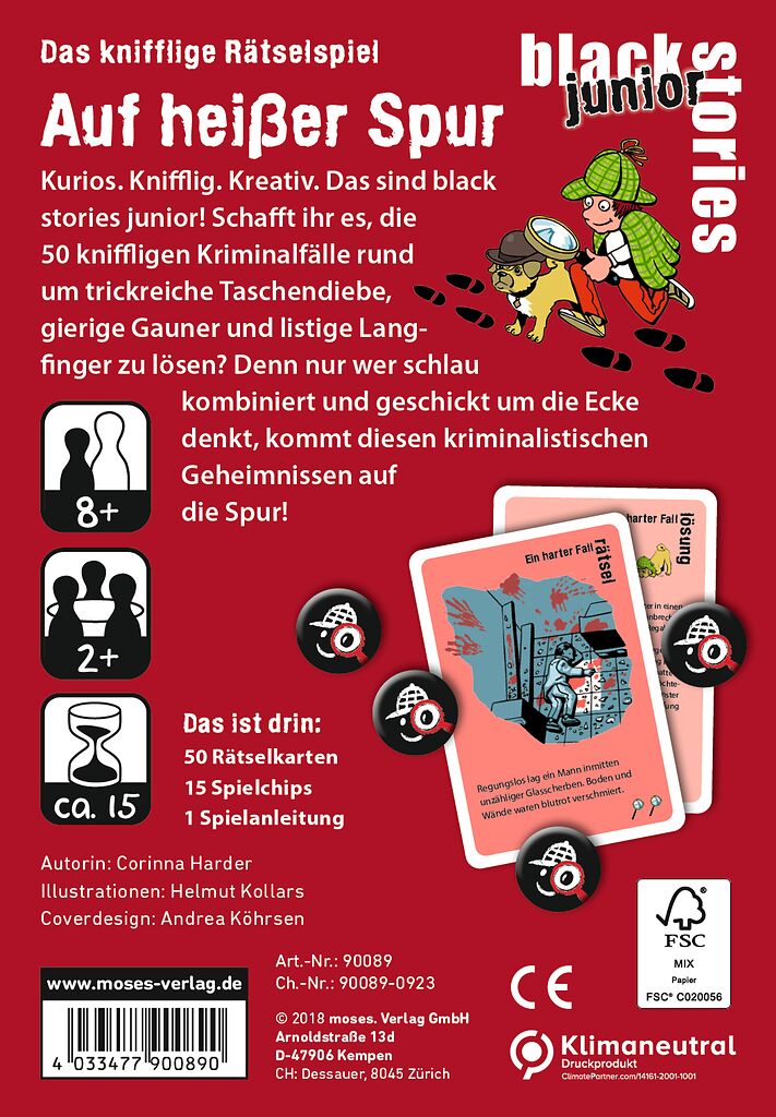 Black Stories Junior *Auf heißer Spur*