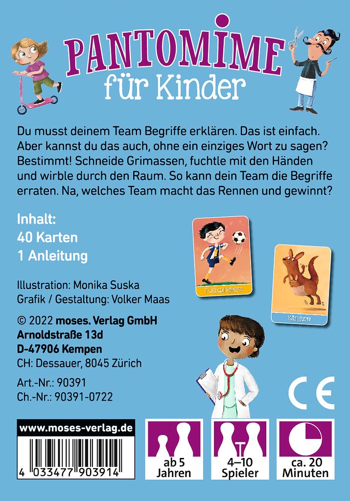 Pantomine für Kinder