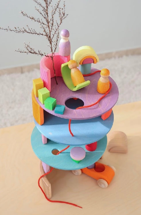 GRIMM’S x Stapelstein® Kullerscheiben Cool Pastell