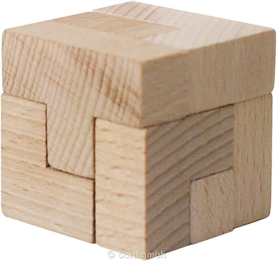 Der Koma-Würfel | Holzpuzzle