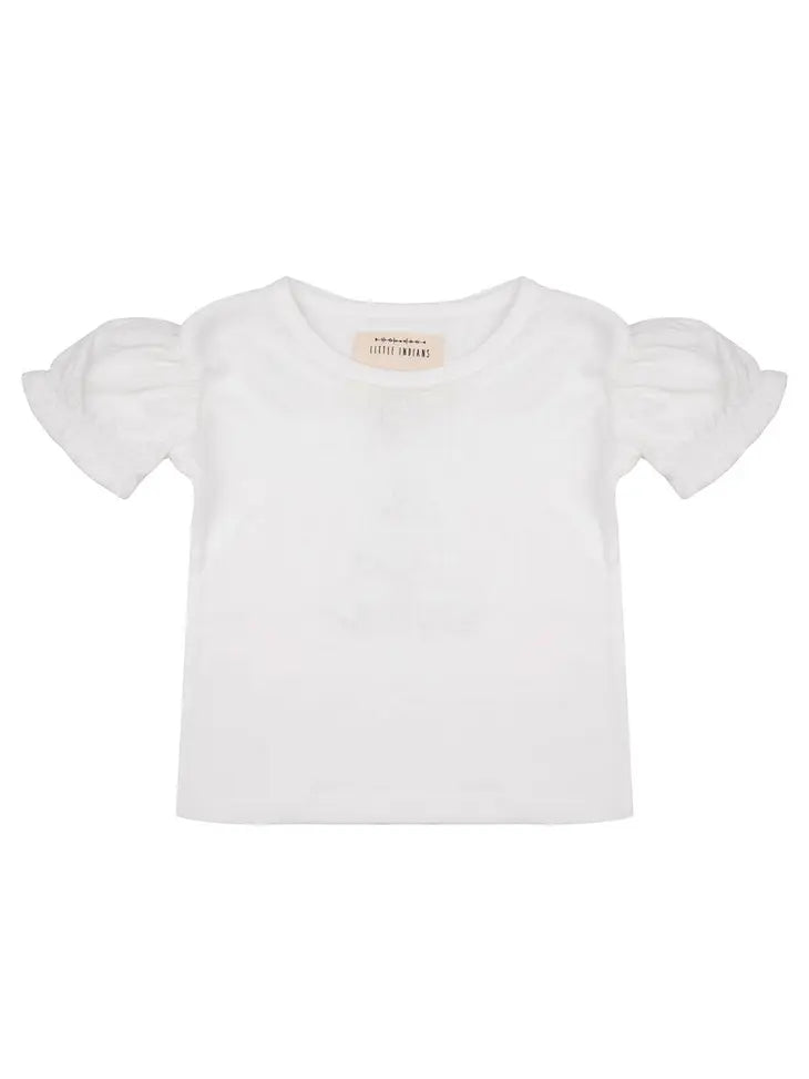 T-Shirt mit Puffärmeln