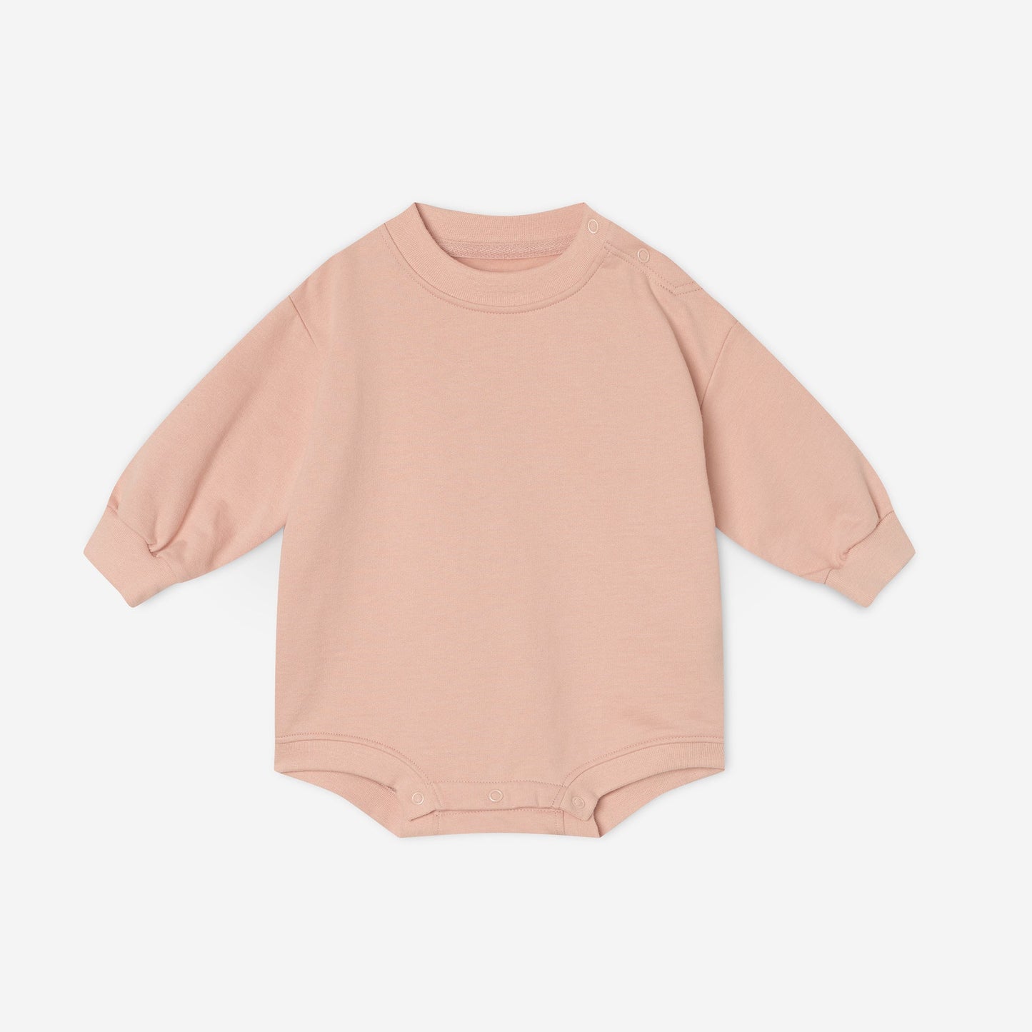 Baby Romper Sweatbody - Dusty Pink