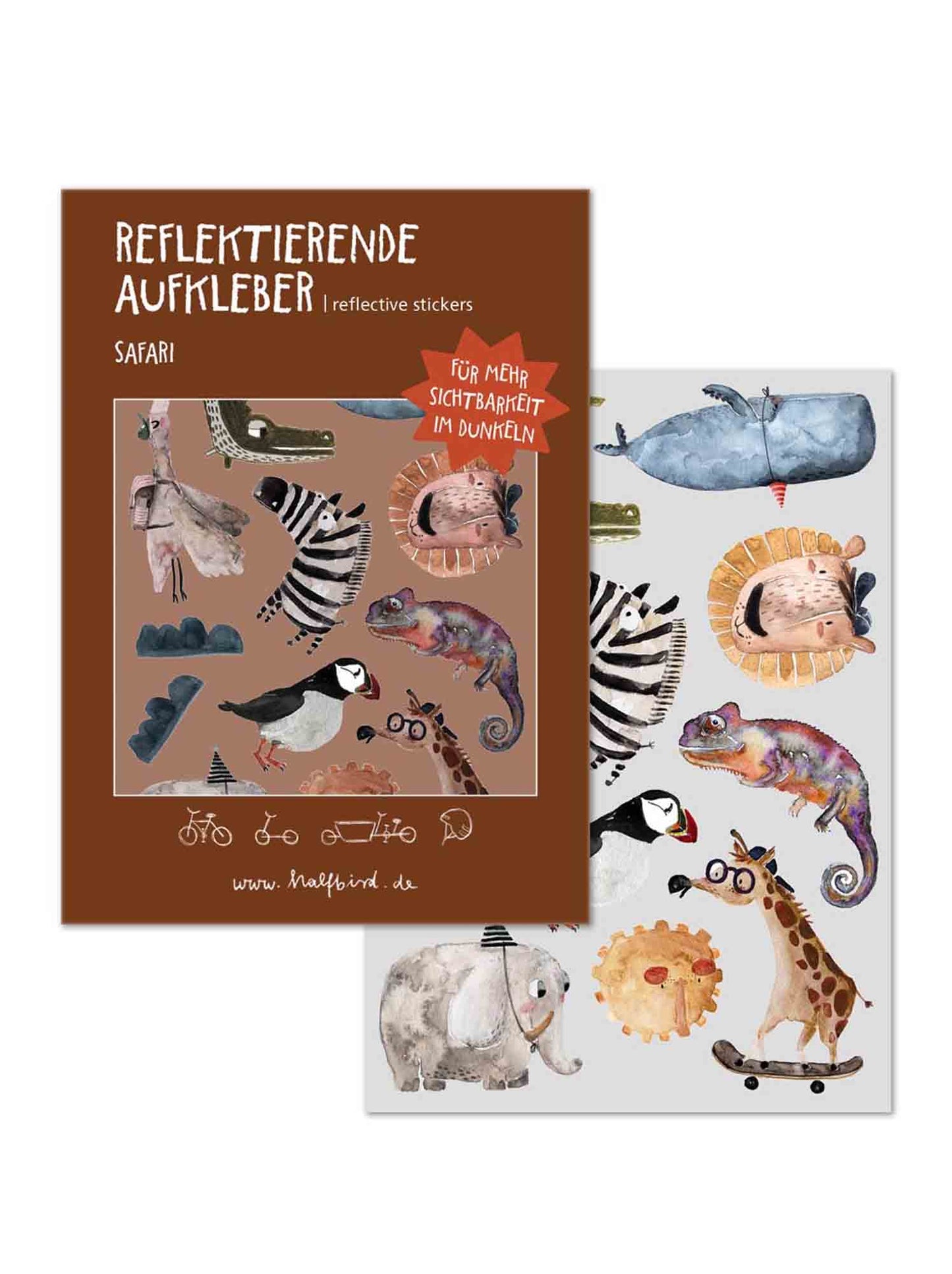 Reflektierende Aufkleber - Safari