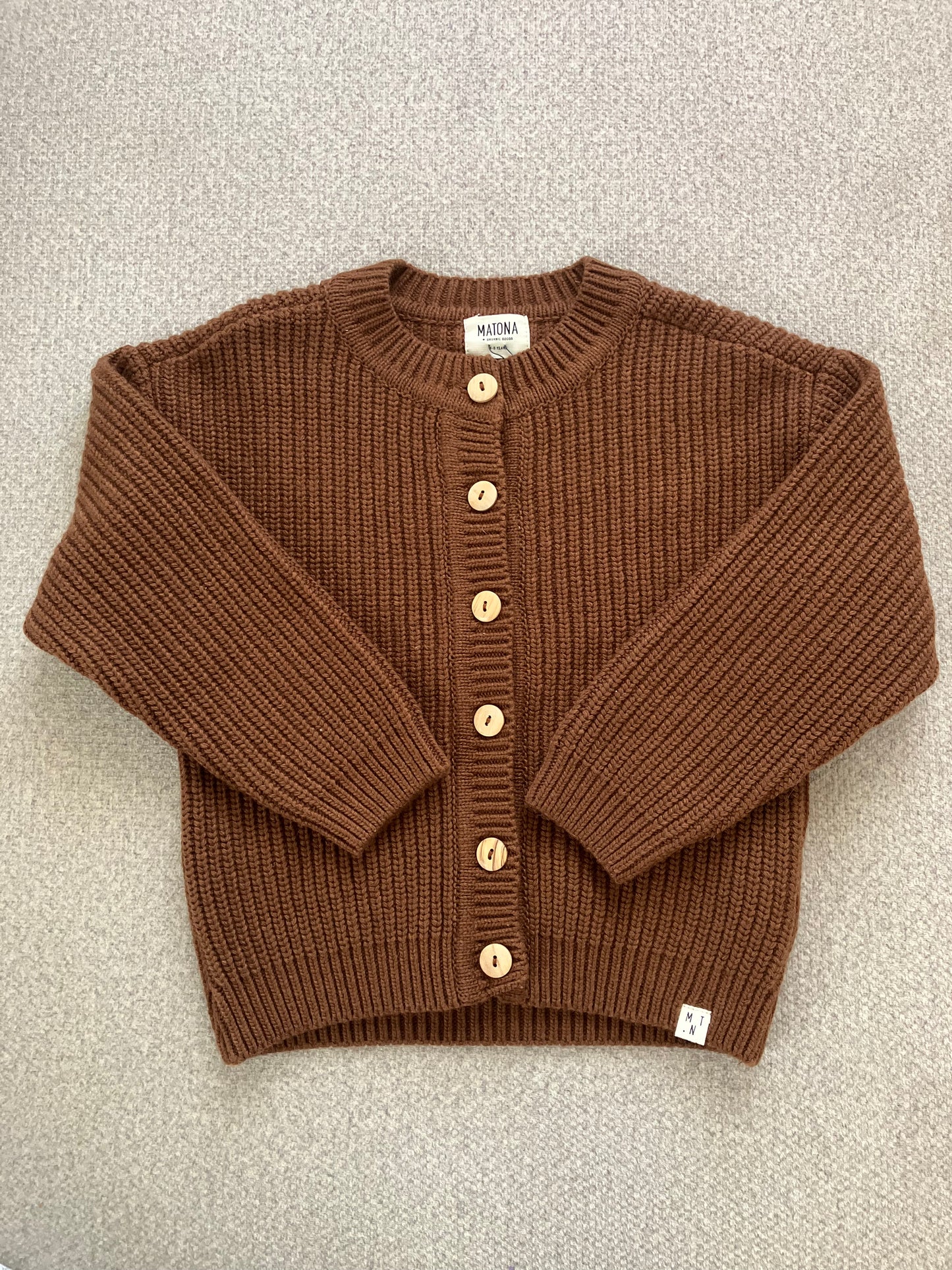 Strickjacke mit Knopfleiste