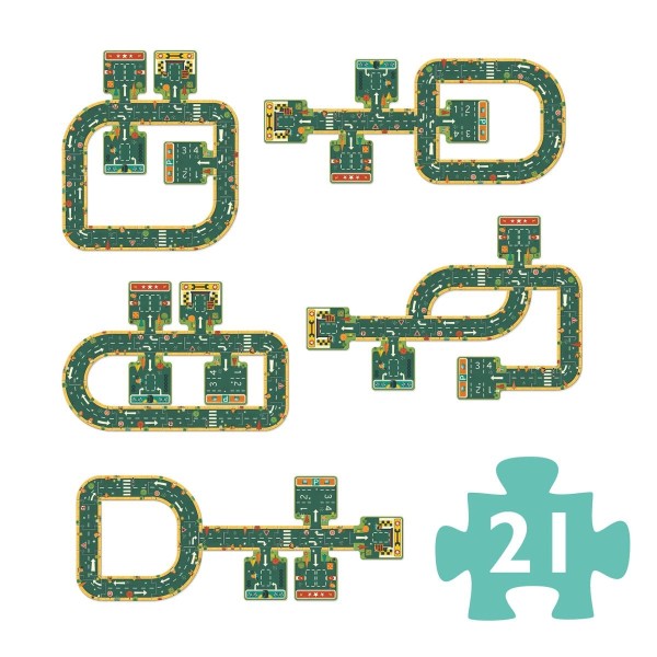 Straßenpuzzle