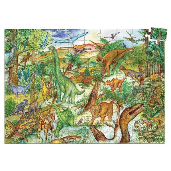 Wimmelpuzzle: Dinosaurier