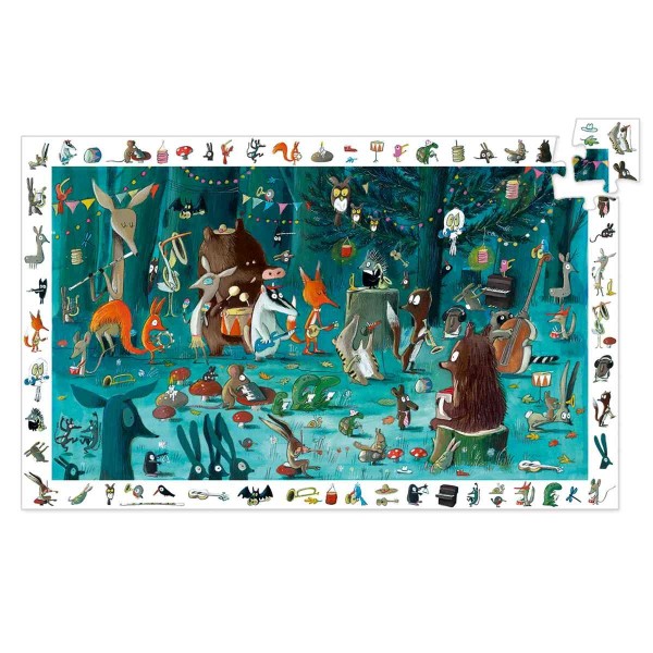 Wimmelpuzzle: Das Orchester