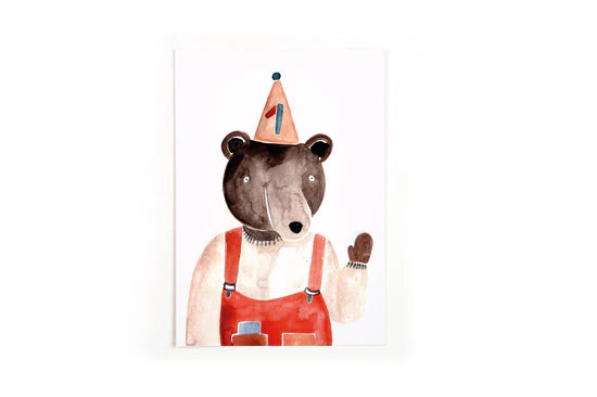 Postkarte Eins