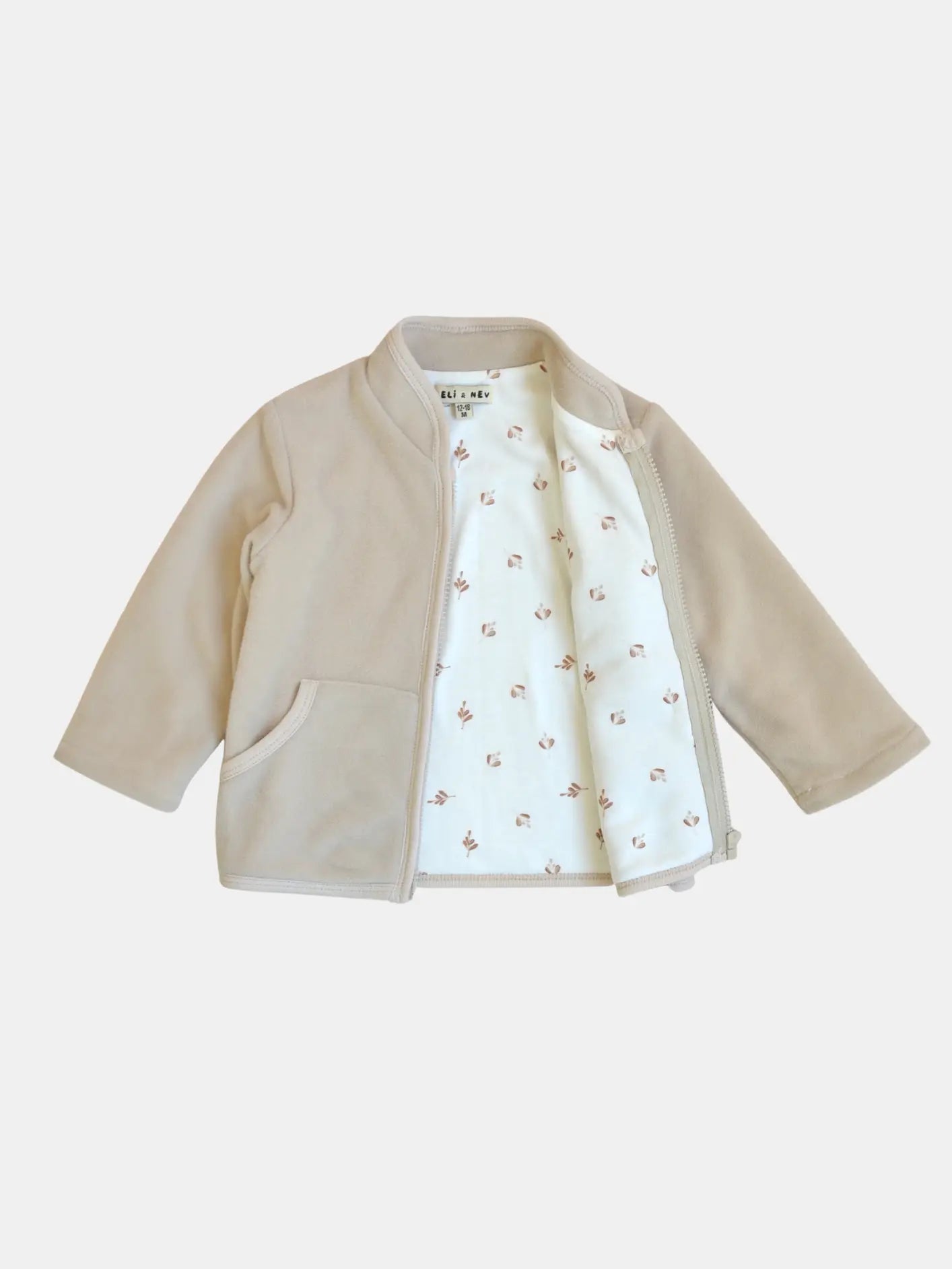 Polar Fleecejacke beige