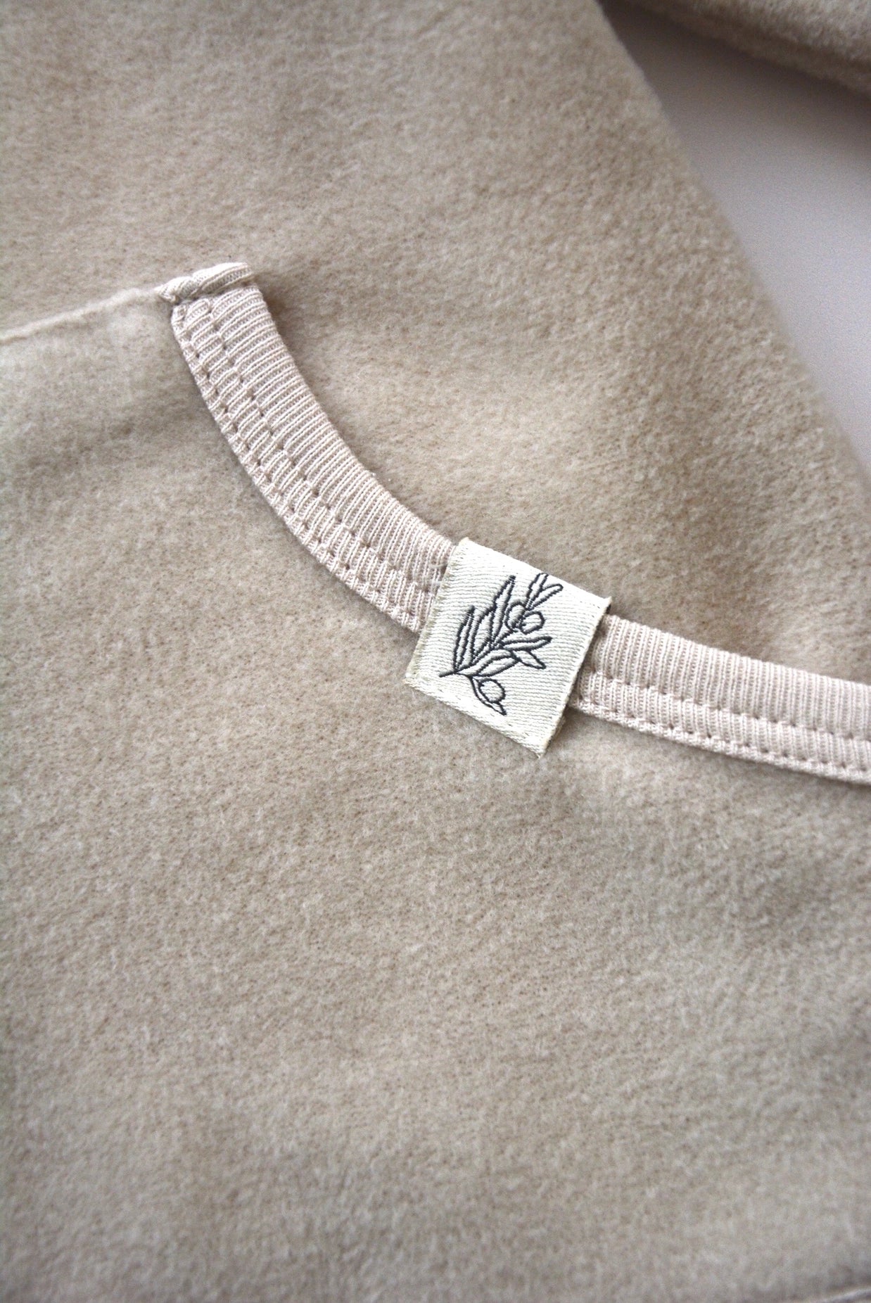 Polar Fleecejacke beige