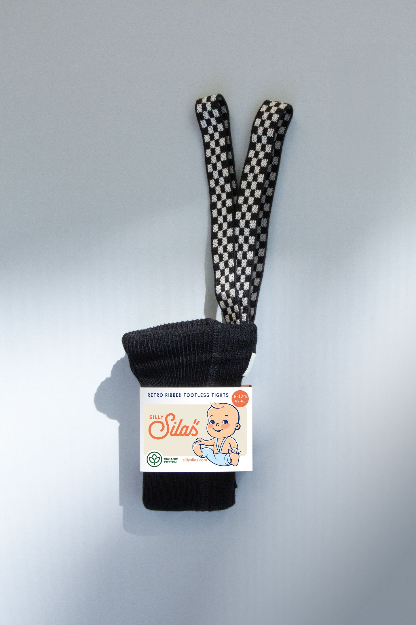 Footless Classic Black Checked