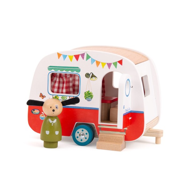 Wohnwagen aus Holz