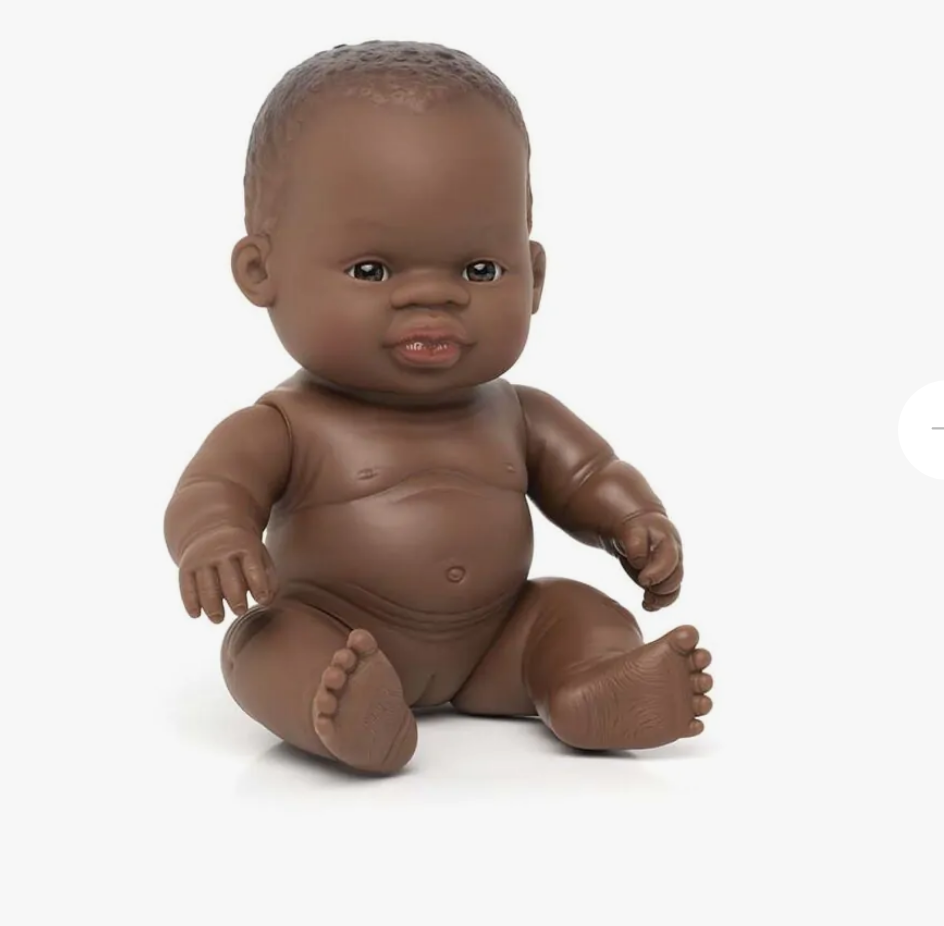 Baby Doll African Girl 21 cm