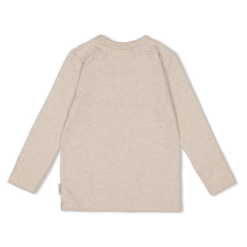 Longsleeve | Offwhite melange