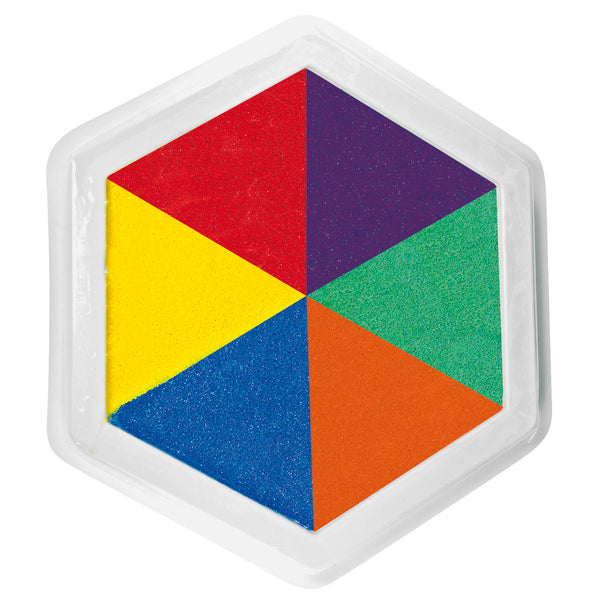 Riesenstempelkissen Multicolour 6 farbig