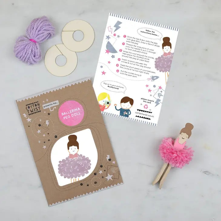 Bastelset Ballerina Puppe