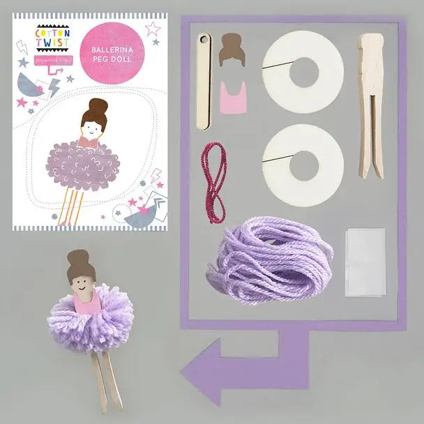Bastelset Ballerina Puppe