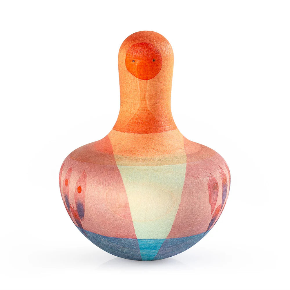 Chill Orange Bird - Holzkreisel