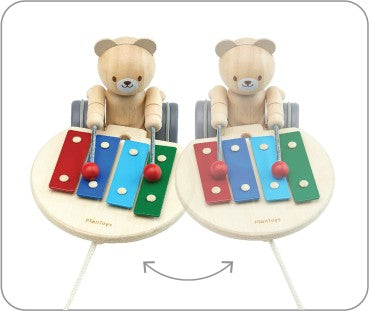 Plan Toys Nachziehbär mit Musik