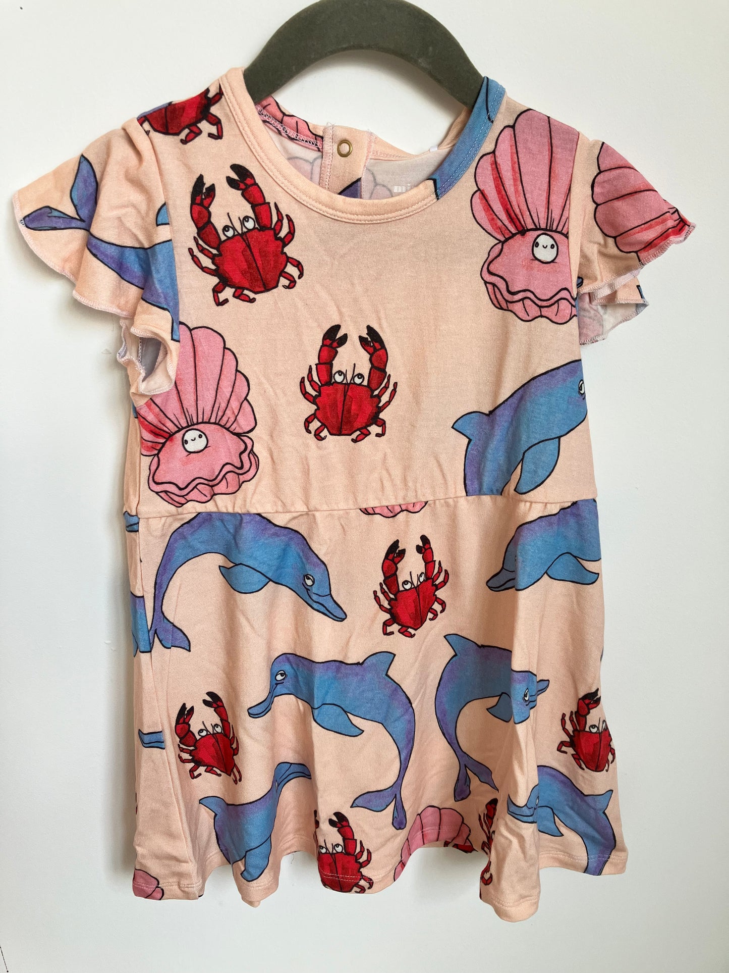 Kleid Meerestiere 92/98