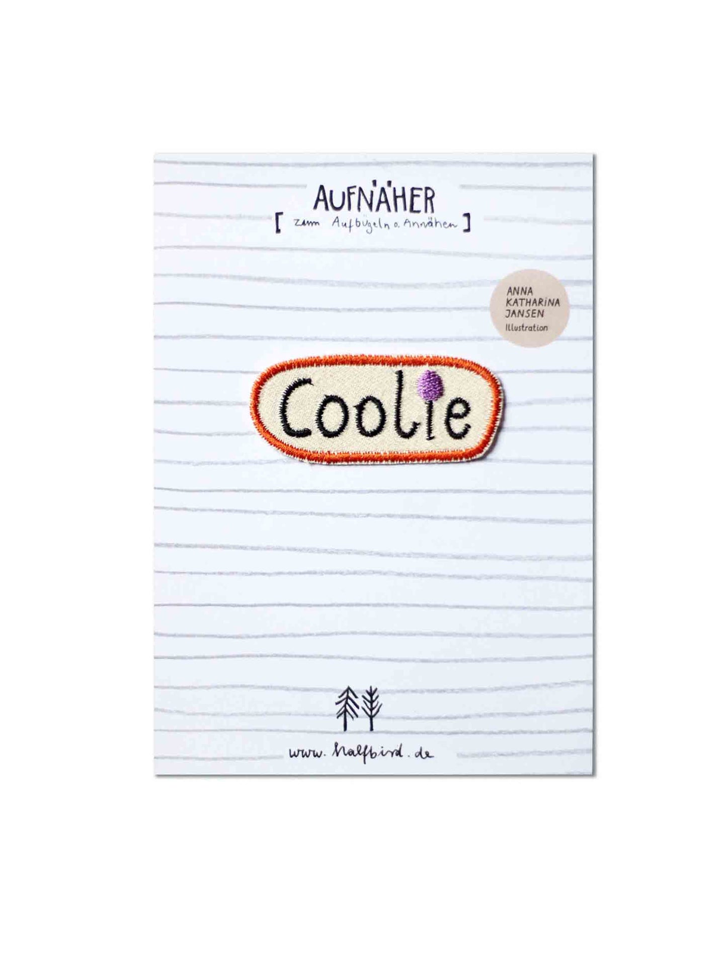 Aufnäher - Coolie