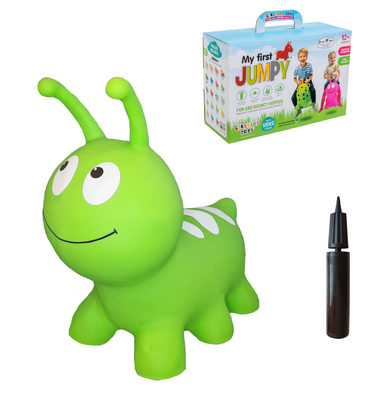 Hüpftier Wurm