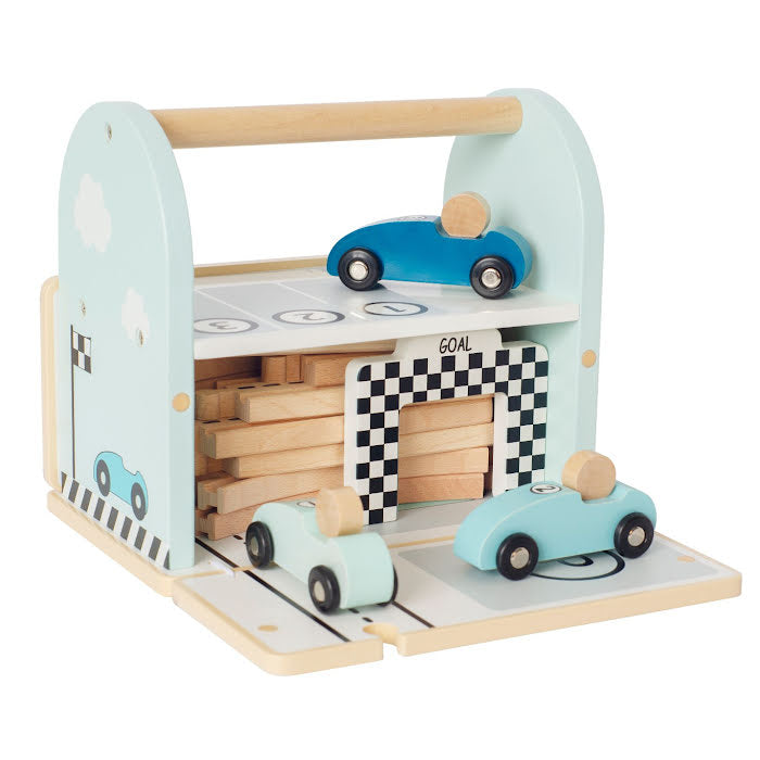 Auto Rennbahn Holz