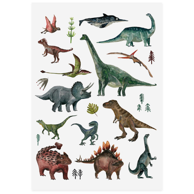 Tattoo Dino vegan