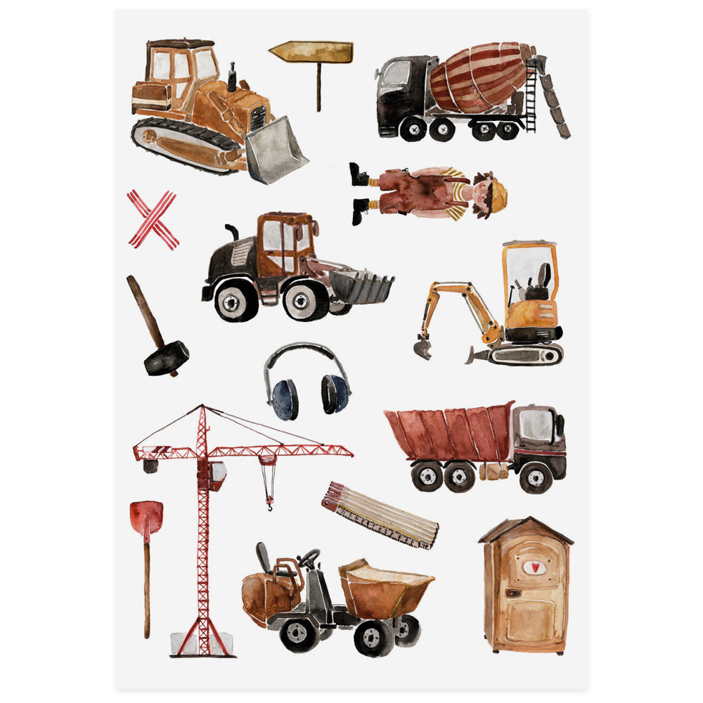 Tattoo Baustelle vegan