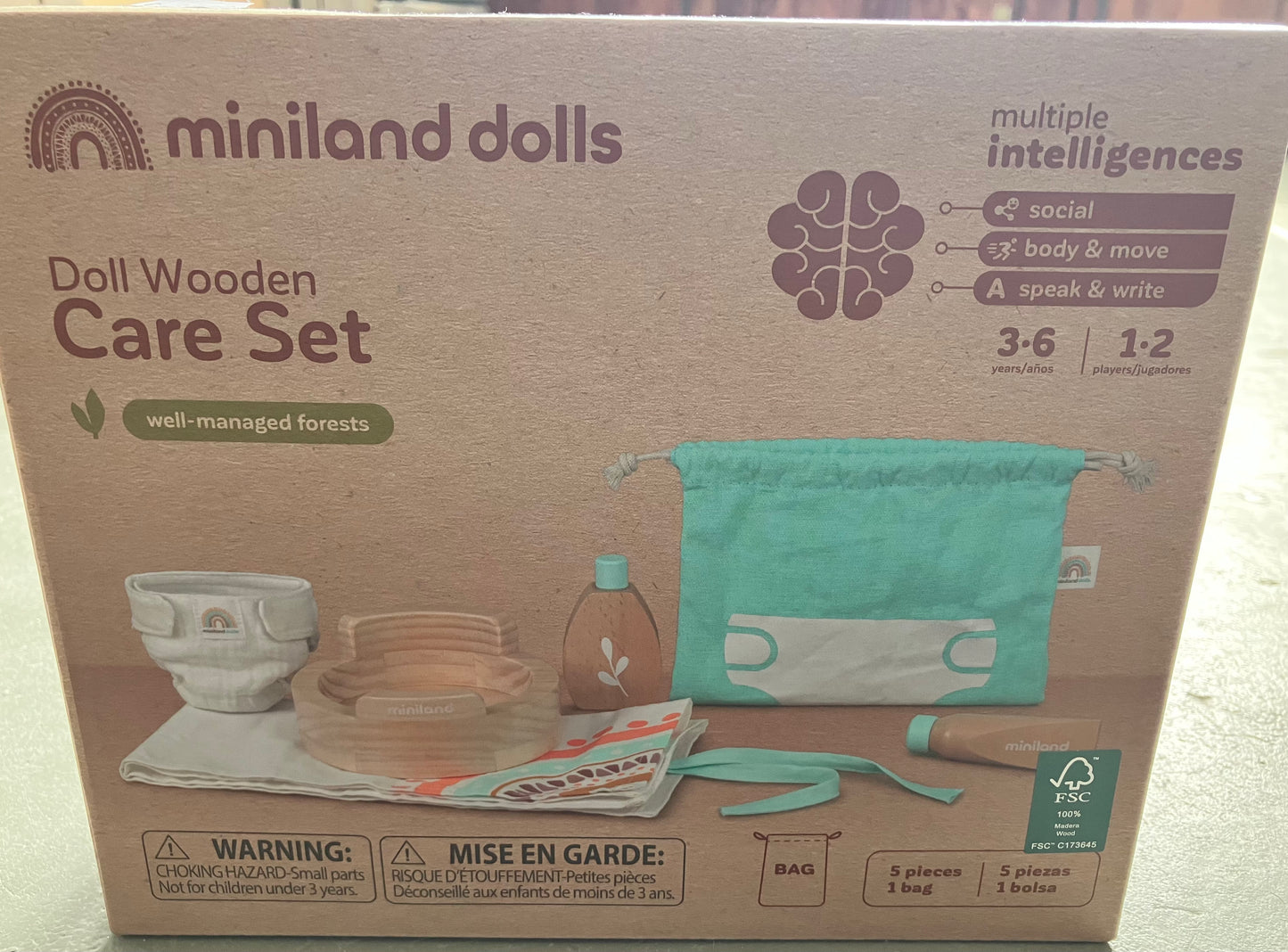 Care Set Pflegeset für Puppen