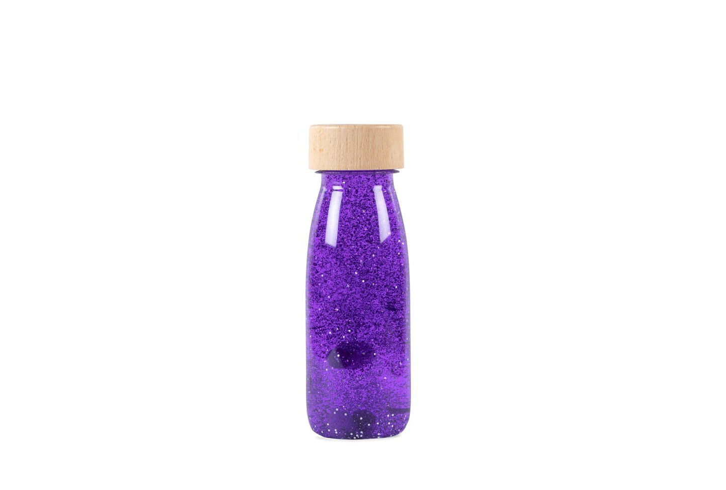 Petit Boum Sensorikspielzeug Float Bootle Purple