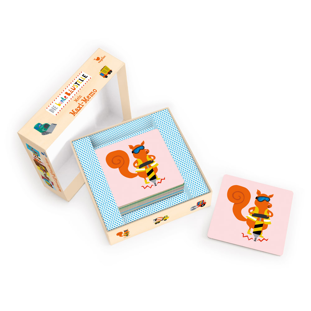 bunte Baustelle - Maxi Memo