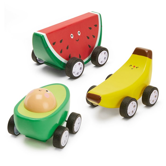 Kidoki Fruit-Fun Pullback Cars