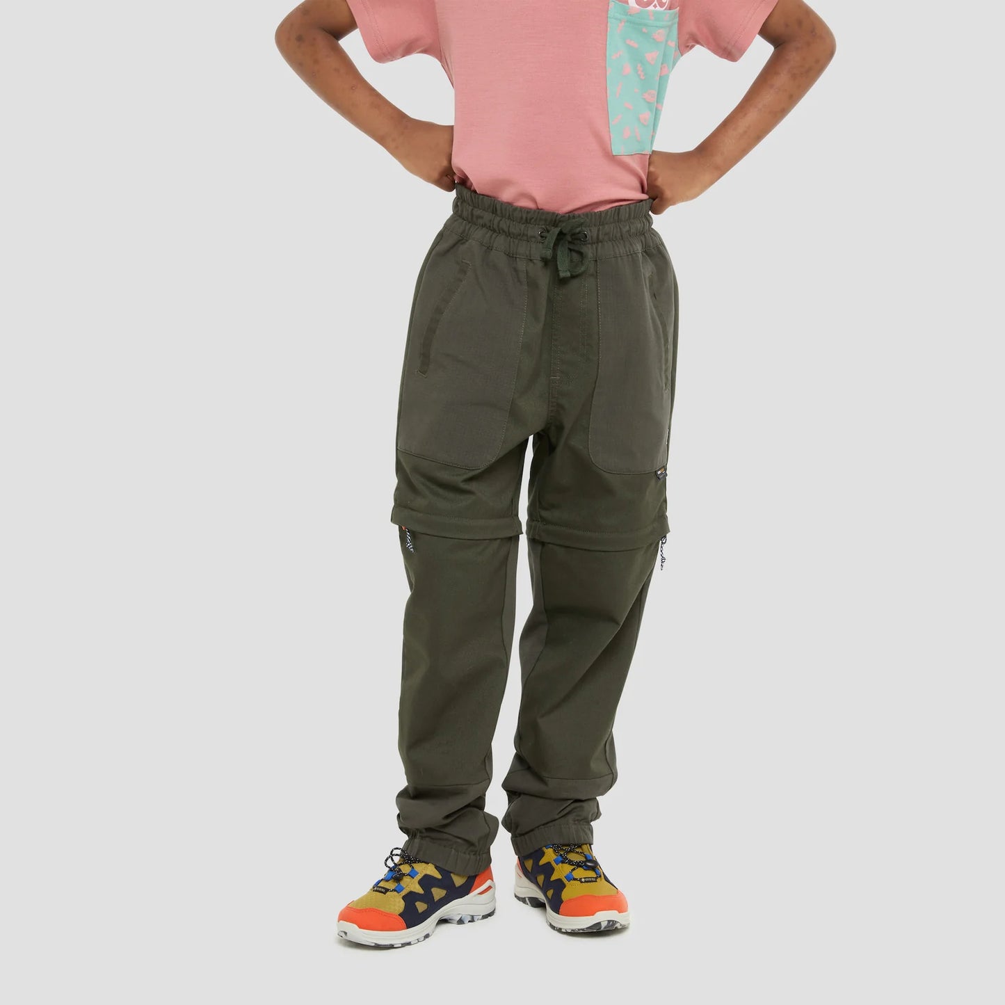 Mack Zip off Pants olive