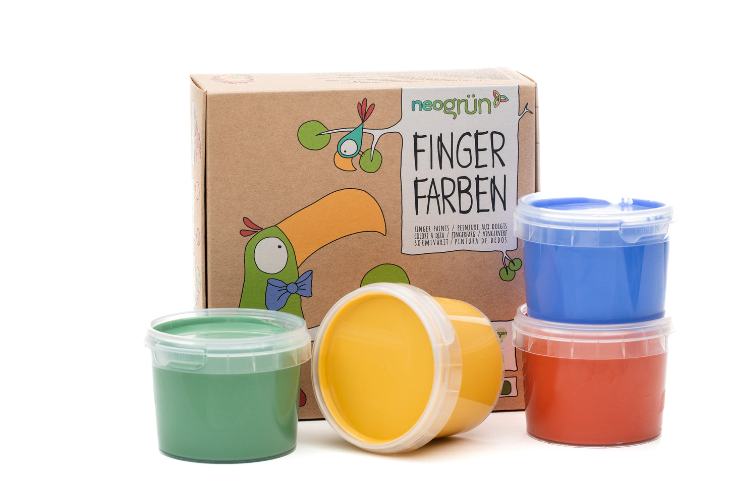 Fingerfarben 4er Set