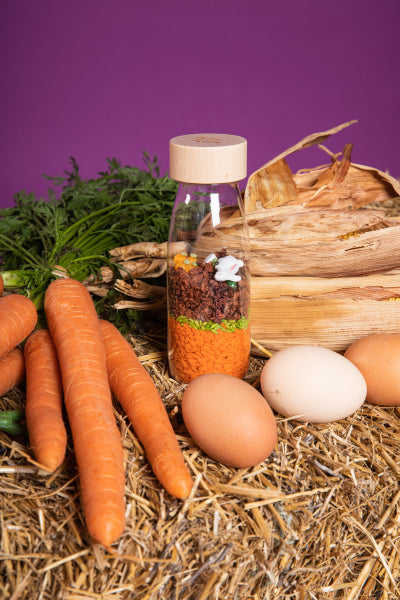 Petit Boum Sensorikspielzeug Sound Bottle Rabbit