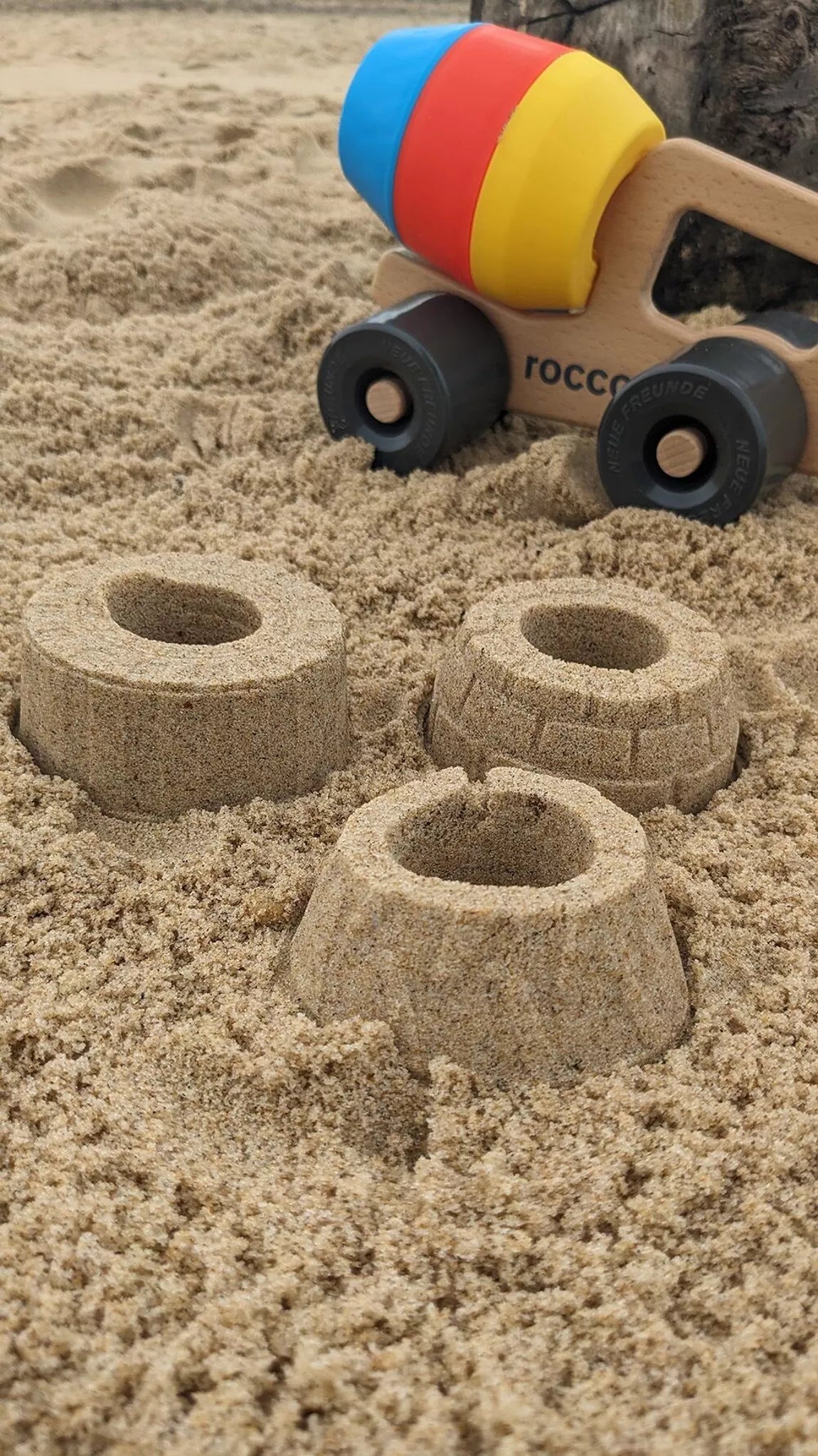 Rocco - Betonmischer mit Sandformen