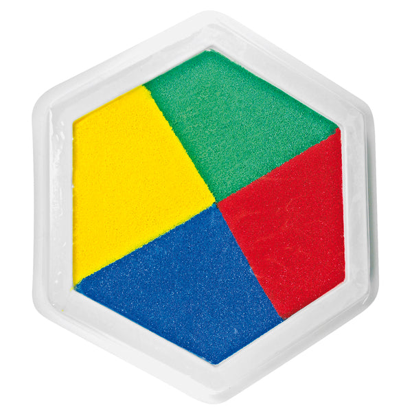 Riesenstempelkissen Multicolour 4 farbig
