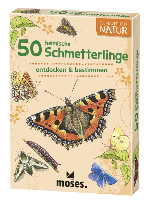 50 heimische Schmetterlinge