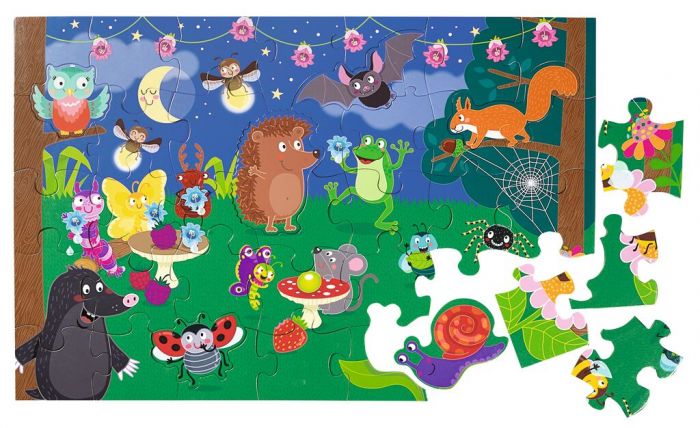 Krabbelkäfer Bodenpuzzle