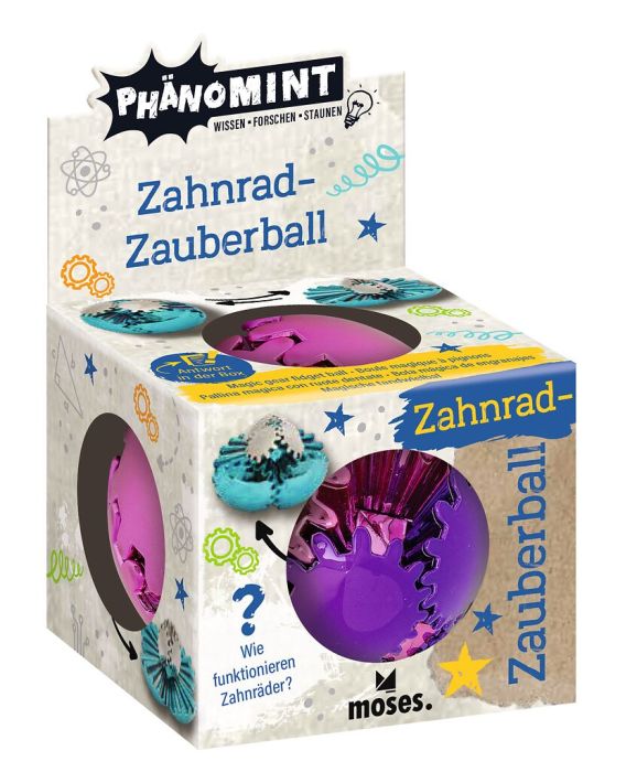 PhänoMINT Zahnradball verschieden Farben